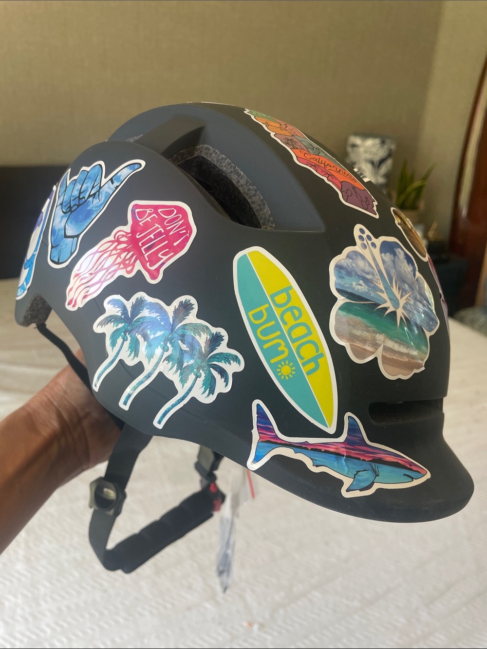 Adult Helmut Bike USB Stickers